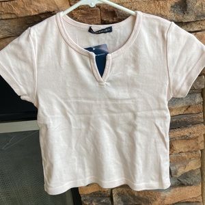 Brandy- NWT pink ashlyn top! RARE